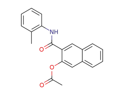 2-[N-(o-methylphenyl)carbamoyl]-3-naphthyl acetate